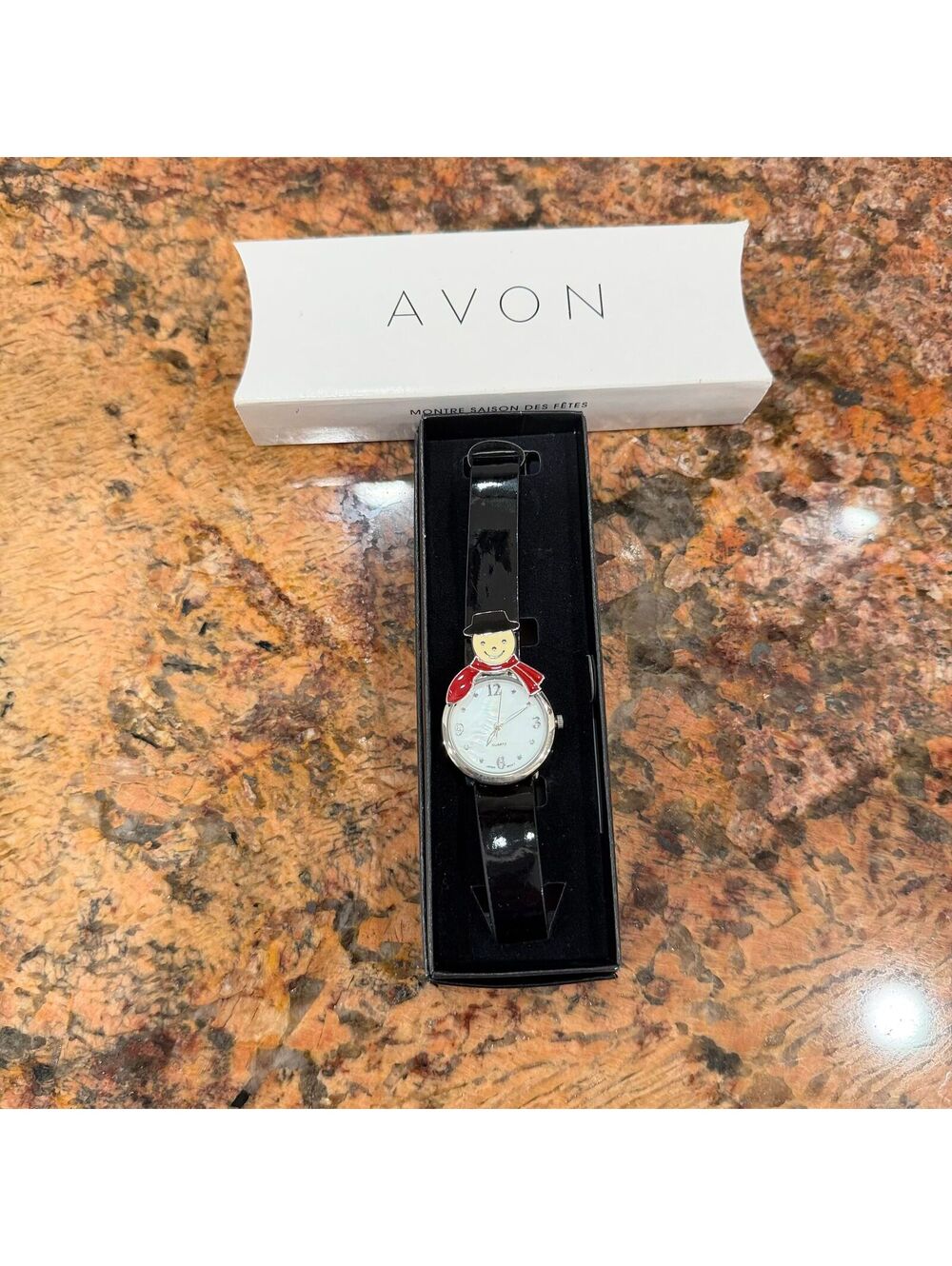 Avon Christmas Snowman Watch